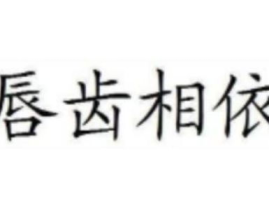唇齿相依打一字是什么